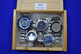 Five Gents Wristwatches by Sekonda, Lorus, etc. (some af)