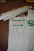 Six Rolls of Clear Shrink Wrap