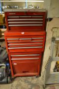 Wheeled Triple Tool Chest