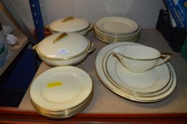 Wedgwood Cream & Gilt 20pc Part Dinner Service