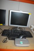 Monitor with Acer Keyboard and a Net Gear Router