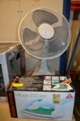 Oscillating Fan and a Morphy Richards Mirage 400 I