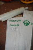 Six Rolls of Clear Shrink Wrap