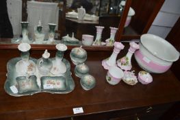 Victorian Dressing Table Sets plus Potty, etc.