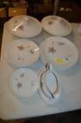 Royal Doulton Tumbling Leaves Pattern 22pc Part Di