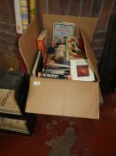 *Two Boxes of Assorted Paper & Hard Back Books