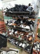 *Four Baskets Containing a Large Quantity of Down Pipe and Gutter Fittings, etc.