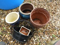 *Garden Planters and Hanging Baskets