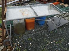*Galvanised Greenhouse Staging