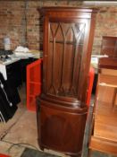 *Reproduction Mahogany Corner Unit