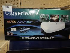 *Cloverleaf CL15 Air Pump