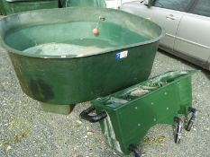 *340 Gallon Fiberglass Tank with Filter