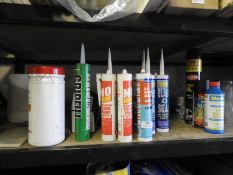 *Assorted Silicones, Sealants, Paints, etc.