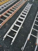 *Abru Twenty Four Rung Double Extending Ladder