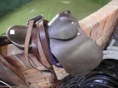 *Pony Saddle with Stirrups