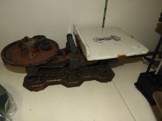 *Set of Antique Day & Milward Scales