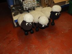 *Three Wooly Sheep