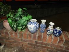 *Four Oriental Style Vases plus Two Others