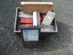 *Box Containing Assorted Light Fittings