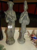 *Pair of Oriental Figures