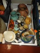 *Box Containing Assorted Decorative Jugs