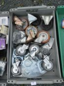 *Box of Assorted Casters and Wheels