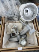 *Box of Electrical Light Fittings