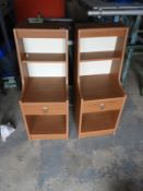 *Pair of Bedside Cabinets