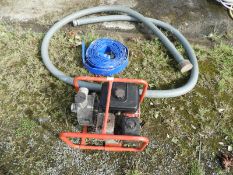 *Petrol Driven Water Pump with Honda Engine, plus Suction and Delivery Hose