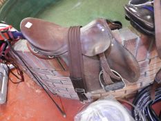 *Pony Saddle with Stirrups