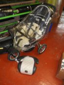 *All Terrain Three Wheel Pushchair by Little Jane, and a Britax Booster Seat