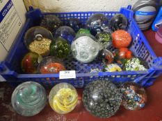 *Collection of Decorative Glass Paperweights