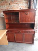 *Reproduction Mahogany Wall Unit