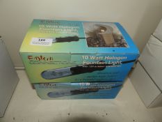*Two Eastern Connection 10w Halogen Fountain Lights