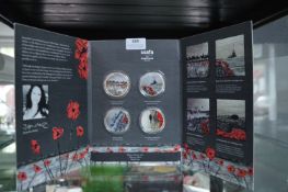 Armed Forces Charity War Poppy Collection Commemor