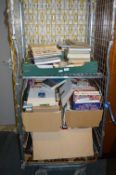 Cage Lot of Hardback Books - WW2, Sailing etc