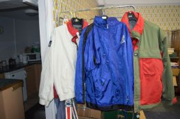 Three Outdoor Jackets - Size XXL by Kangol, Helly