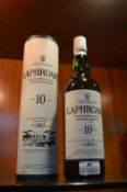 70cl Bottle of Laphroaig 10 Year Single Malt Scotc