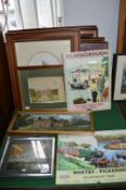 Large Quantity of Framed Pictures and Prints