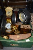 Assorted Mantle Clocks