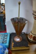 Brass Umbrella Vase & Bible