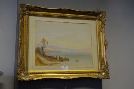 Signed Victorian Eastern Watercolour by T Wild