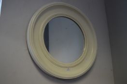 Circular Painted Mirror