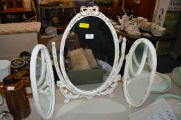 Gilt & Ivory Triple Dressing Table Mirror