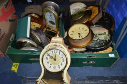 Two Boxes of Clocks