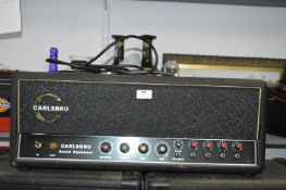 Vintage Carlsbro Amplifier Model 60PA Reverb