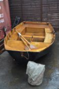 Mirror Dinghy Complete with Rigging and Sails, Lau