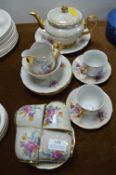 Czechoslovakian Vintage Part Tea Set - 22 Pieces