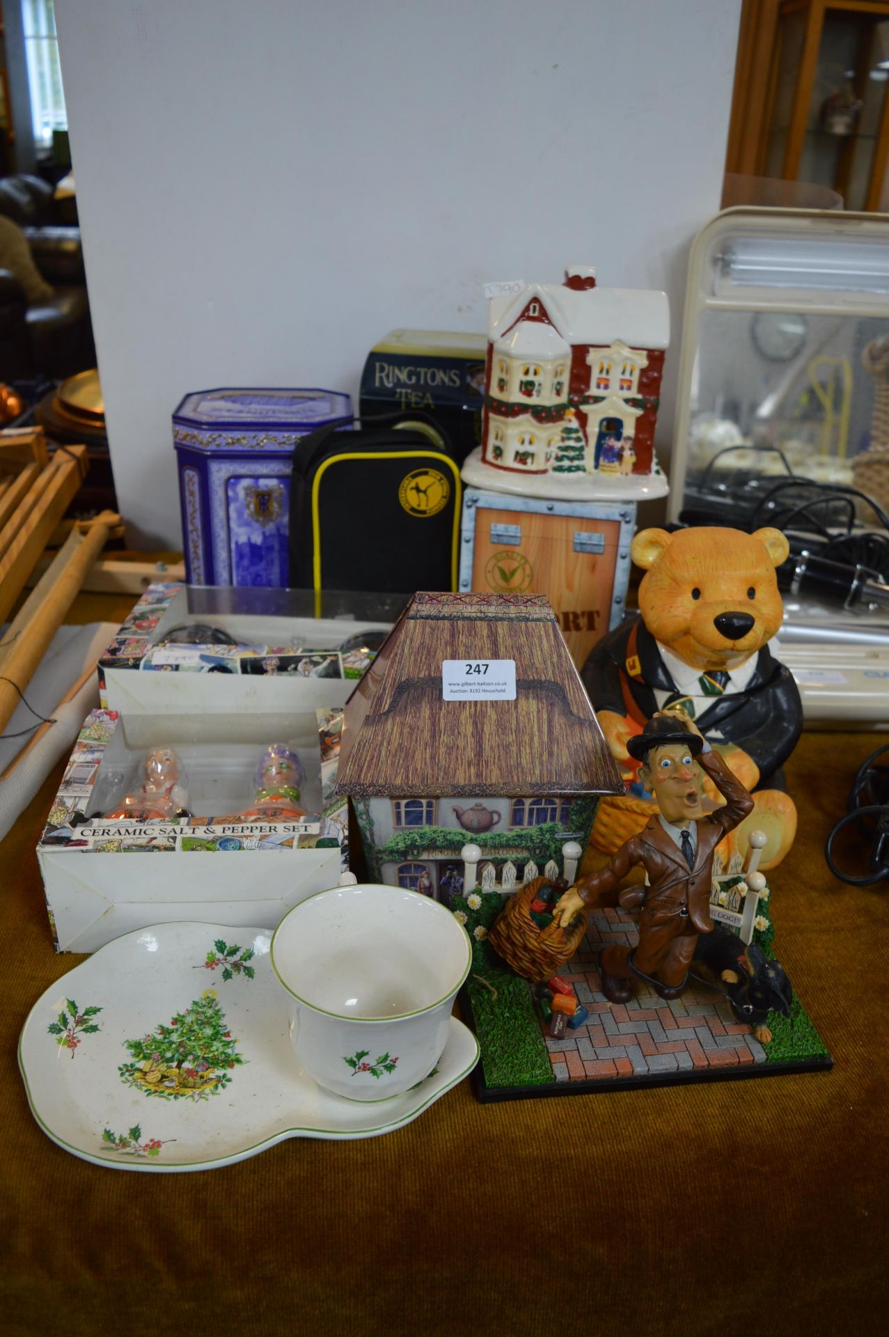 Tins, Tea Caddy, Biscuit Jars & Collectors items