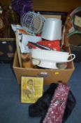 Household Items, Pottery, Artificial Flowers etc